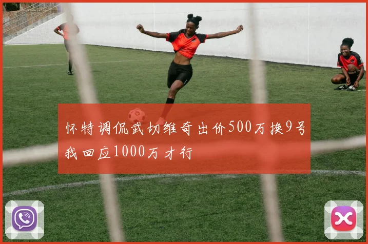怀特调侃武切维奇出价500万换9号我回应1000万才行